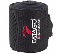 Bandage élastique pour cheval Catago FIR-tech Noir TU
