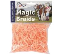 Bandage élastique pour cheval Harry's Horse Magic braids, zak Orange TU