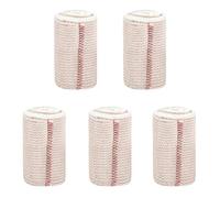 Bandage enveloppant avec fermeture réglable, Red | Tissage élastique respirant, fermeture intégrée, enveloppement pour les mains, les poignets, les coudes