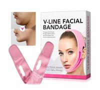 Bandage facial en V, sangle de menton pour lifting - Mentonnière en forme de V, bandage facial réutilisable, forme de visage en V, sangle de levage du menton pour femme pour dormir