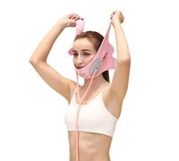 Bandage facial fin 30 g - Couvre-visage façonnant la ligne en V, | Ceinture de levage en V en tissu respirant pour le visage, mise en forme complète du visage à 360 °, sangle amincissante pour le visa