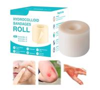 Bandage hydrocolloïde - Performances absorbantes élevées, pansement hydrocolloïde | Bords non pelants, casse-toi enroulé de la plaie Burn | Bandage des soins des plaies pour le visage, les doigts, les