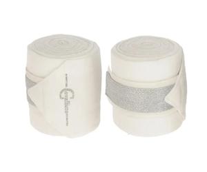 Bandage Kerbl polaire Empara (x4) Blanc 300 cm x 12 cm