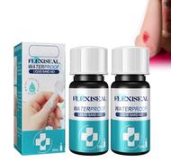 Bandage Liquide en Gel - Colle Imperméable et Résistant - Gel De Cicatrisation Des Plaies à Séchage Rapide - Lot de 2 Bandages Imperméables Tout Usage