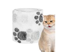 Bandage pour animaux de compagnie |Chaussures de bandage pour chien Bandage auto-adhésif pour animaux de compagnie,Bandage adhésif Non tissé imperméable pour soins des blessures des animaux domestiqu