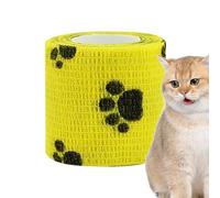 Bandage pour animaux de compagnie - Chaussures de bandage respirantes pour chiens | Bandage adhésif multifonctionnel pour soins des blessures des animaux domestiques, Non tissé, enveloppement de banda