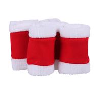 Bandage pour cheval QHP Christmas (x4) Rouge Standard