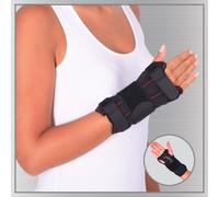 Bandage pour la main Luxury Plus de Medical Source pour droite et gauche avec attelle de guidage ergonomique et double fermeture velcro MSHB5321L-XXL