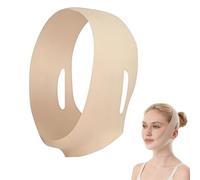 Bandage Sculptant Collagène Visage, Réutilisable Mentonnière Visage, Masque Liftant Ajustable Visages Contour Mentonnière, Masque Respirant Remodelage Raffermissement Visages Sculpter Raffermir Peau