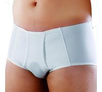 Bandage Slip Blanc pour Hernie Inguinale modèle Enveloppant - couleur blanche - Art.313 Taille 7 > 101-105 cm