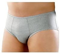 Bandage Slip Gris pour Hernie Inguinale modèle discret Art. 560 taille 3 > 81-85 cm