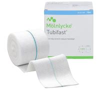 Bandage tubulaire Tubifast 2-Way Stretch Fixation souple. rapide et confortable - Ligne bleue - 7.5 cm x 10 m