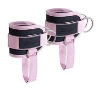 Bandages de cheville pour entraînement à la machine à câble - Manchettes | Sangles de jambe réglables en nylon néoprène et acier pour salle de sport, intérieur et extérieur, entraînement du bas du