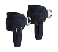Bandages de cheville pour entraînement à la machine à câble - Manchettes | Sangles de jambe réglables en nylon néoprène et acier pour salle de sport, intérieur et extérieur, entraînement du bas du