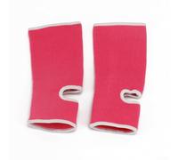 Bandages de cheville pour kickboxing et MMA - Manchon de pied confortable pour le sport - Support de cheville fiable pour un style de vie actif - Rose foncé M