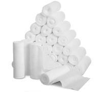 Bandages de gaz de gaze, enveloppement vétérinaire de 30 rouleaux, enveloppements de maman, fournitures médicales premium et fournitures de premiers soins pour les blessures
