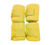 Bandages de jambe d'équitation - 4 pièces - Bandage élastique de soutien de 98 pouces - Protection respirante pour cheval - Protection durable - Bandage de compression doux - Équipement pour