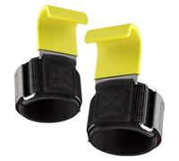 Bandages de Poignet d'Haltérophilie pour Hommes,Crochet de Prise pour Soulevé de Terre - 2 Paire Attaches Poignet Antidérapantes Matelassées Respirantes Crochets pour Salle de Sport Maison Fitness Mus
