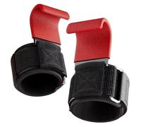 Bandages de Poignet d'Haltérophilie pour Hommes | Crochet de Prise pour Soulevé de Terre,2 Paire Attaches Poignet Antidérapantes Matelassées Respirantes Crochets pour Salle de Sport Maison Fitness Mus