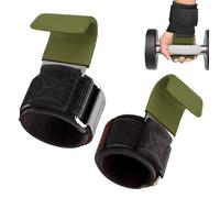 Bandages de Poignet d'Haltérophilie pour Hommes | Crochets pour Soulevé de Terre - Confort Ergonomique Support Poignet pour Entraînement Maison Salle