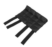 Bandages de Protection pour Jambes de Cheval, Gel Rafraîchissant | Nylon Noir, Forme Ergonomique Sangles Auto-agrippantes, Usage Quotidien et Entraînement Équestre, Lot de Sachets