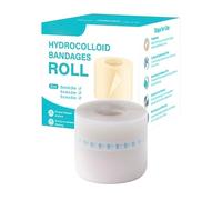 Bandages hydrocolloïdes - 1,96 pouces de pansement flexible pour une peau sensible, large bande de coupe avec conception respirante imperméable, aide à la pour les hommes, les femmes