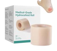 Bandages hydrocolloïdes - Bandage hydrocolloïde flexible, rouleau de chaussée hydrocolloïde pour boutons, coupes, visage, soins des plaies, adolescents, plus âgés et athlètes, coupable