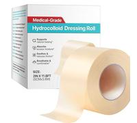 Bandages Hydrocolloïdes, Favorise Une Plus Rapide, 5x3,6 Cm, Du Ruban De Cicatrice, Des Plaques De Cicatrisation, Une Conception Étanche, Adaptée Aux Boutons Et Aux Cicatrices