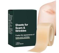 Bandages Hydrocolloïdes Rouleaux, Feuilles De Cicatrices En Silicone, Patchs Cicatriciels Pansement Hydrocolloïde Pour Soin Cutané Après Césarienne, Brûlures, Chirurgie Sur Corps, Ventre