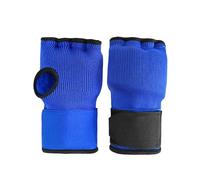 Bandages pour les mains, gants de boxe, pour arts martiaux, sports bleus, 17 x 10 cm