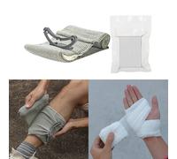 Bandages Tactiques Et Hémostatiques, 2 Pièces, Bande De Premiers Secours En Plein Air, Bande De Formation D'urgence, Camping, Randonnée, Voyage