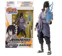 Bandai 36902 Anime Heroes-Naruto 15cm Uchiha Sasuke-Action Figures