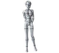Bandai 75355 Body Chan Wireframe Gris 13 cm Multicolore