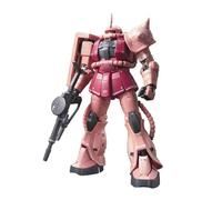 BANDAI SPIRITS-# 2 MS-06S Char's Zaku II Mobile Suit Gundam, Bandai Hobby RG 1/144 Kit de modélisme, 83214P