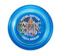 Bandai 60003 Accel Hyper Yoyo Bleu Jeu d'adresse Yoyo Optimal pour Enfants de 8 Ans, avec Son système Accel, met à l'épreuve Toutes Les astuces de manière Simple et Rapide