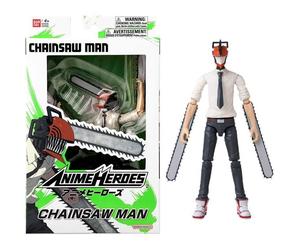 BANDAI - Anime Heroes - Chainsaw Man - Figurine Anime Heroes 17 cm - Chainsaw Man - 37026