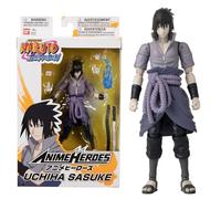 BANDAI Anime Heroes - Naruto Shippuden - Figurine Anime heroes 17 cm - Sasuke Uchiwa