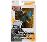 BANDAI Anime Heroes Naruto Action Figure Hatake Kakashi 17cm Naruto Figure Hat