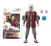 Bandai - Anime Heroes - Naruto Shippuden - Figurine articulée 17 cm - Jiraya - 36965, Jiraiya