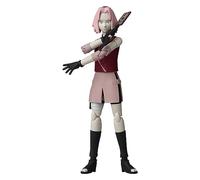BANDAI - Anime Heroes - Naruto Shippuden - Figurine Sakura Haruno 17 cm - Figurine d'action articulée Sakura - Licence Officielle - Jouet Enfant 4 Ans et + - 36909