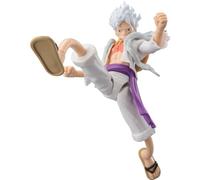 BANDAI - Anime Heroes - One Piece - Figurine Anime Heroes 17 cm - Monkey D. Luffy Gear 5 - Licence Officielle One Piece - Figurine articulée Luffy Version Gear 5 - Jouet Enfant 4 Ans et + - 37054