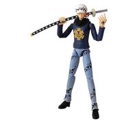 Bandai - Anime Heroes - One Piece - Figurine Anime Heroes 17 cm - Trafalgar Law - Figurine d'action articulée Law - Produit Officiel - 36937