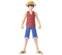 Bandai - Anime Heroes - One Piece - Figurine Anime Heroes Mega 30 cm Luffy - Grande Figurine articulée Luffy - Licence Officielle One Piece - Jouet Enfant 4 Ans et + - 38331