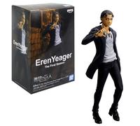 Bandai - Banpresto - L'Attaque des Titans - Eren Yeager Version Saison Finale - Figurine Collection Attack on Titan Shingeki no Kyojin - Figurine Eren Collector 17cm - Licence Officielle - BP19021P
