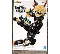 Bandai - Banpresto - My Hero Academia - Katsuki Bakugo - Figurine de Collection 12cm - The Amazing Heroes - Figurine Bakugo Collector Statuette - Licence Officielle My Hero Academia - BP18617P