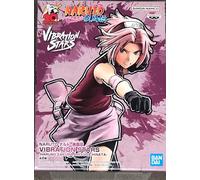 Bandai - Banpresto - Naruto Shippuden - Figurine de Collection Haruno Sakura - Collection Vibration Star - Licence Officielle Naruto - Figurine Collector Sakura 16cm - Idée Cadeau Manga - BP19550P