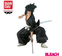 Bandai Banpresto Original eau de javel Zaraki Kenpachi périphériques d'animation modèle jouets Statue Garage ornements à collectionner en Stock Zaraki Kenpachi
