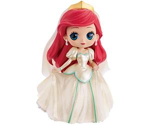 BANDAI - Banpresto - Qposket - Disney Princesses - La Petite sirène - Figurine de Collection Ariel 14cm - BP17986P