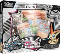 BANDAI - Boîte Collection Illustration Pokemon TCG écarlate et Violet : Fulgor Noir et Flamme Blanche - Collectionnez et jouez avec Vos Cartes préférées - PC10029