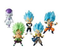 BANDAI - Chibi Masters - 1 Figurine aléatoires Dragon Ball Chibi Masters 8 cm - Présentoir et Socles Inclus - VE56203T